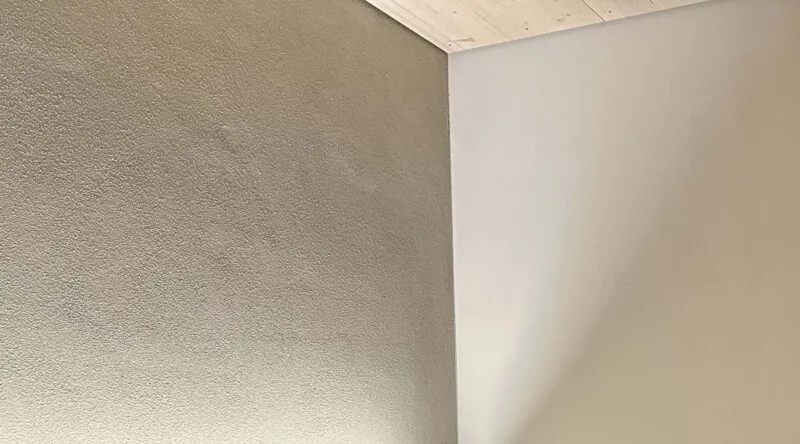Lehmputz, Wand
